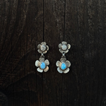 Baby Blue Eyes Stud Earrings