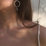 Silver Hoops .02