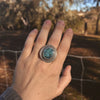 Cloud Mountain Statement Ring - Size 8