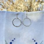 Silver Hoops .01