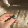 Kingman Turquoise Ring - Size 8 1/4