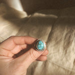 Kingman Turquoise Ring - Size 8 1/4