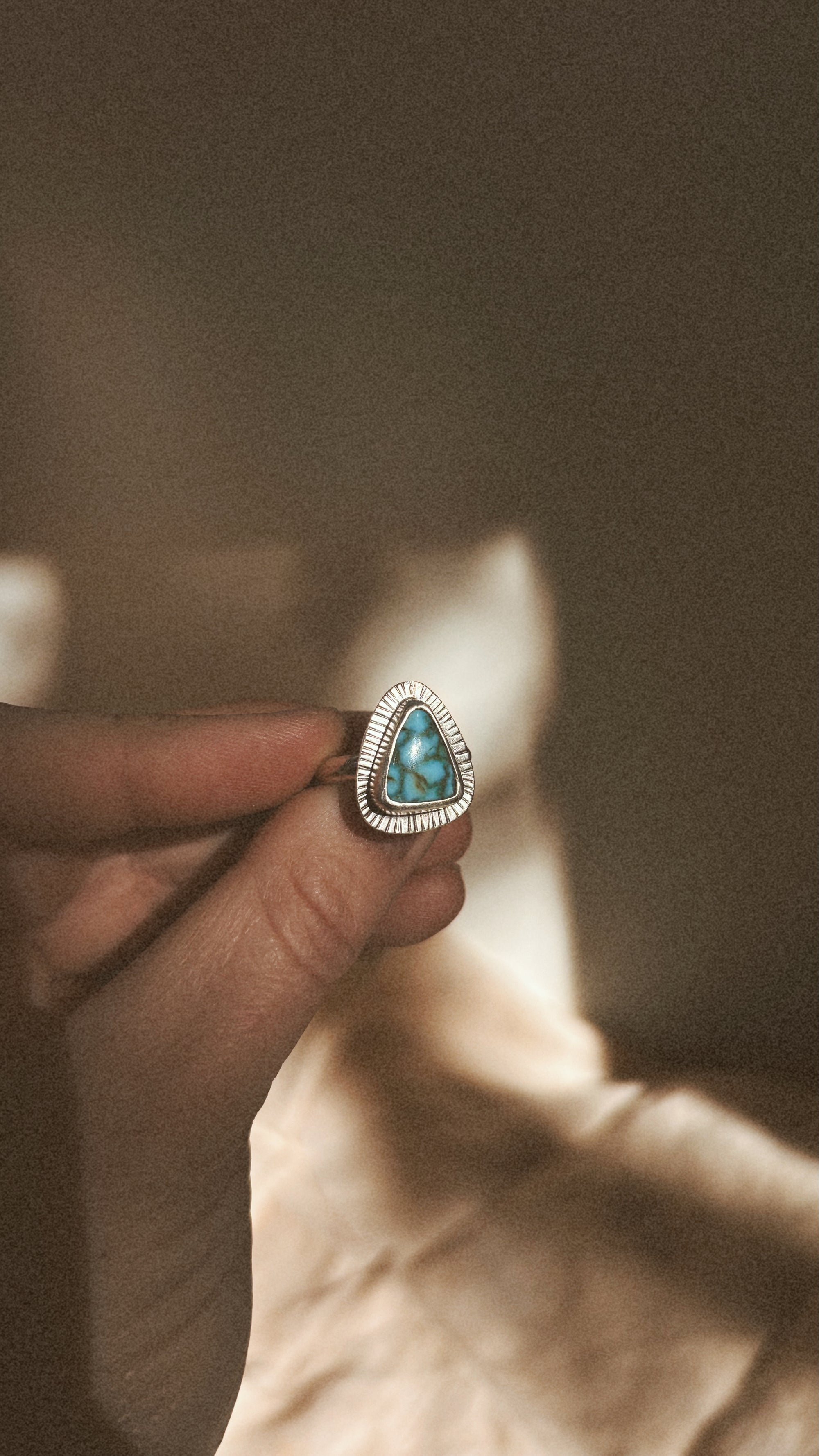 Kingman Turquoise Ring - Size 6