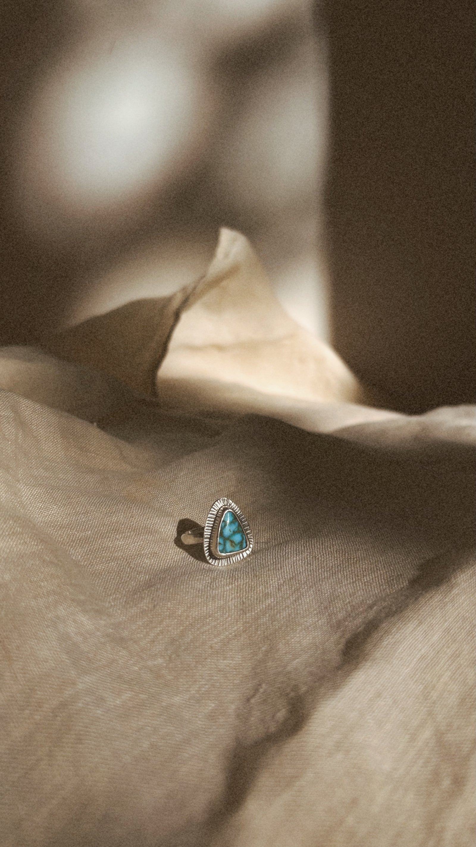 Kingman Turquoise Ring - Size 6