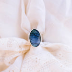 Portal Ring (Labradorite) - Size 6
